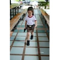 ราคา ชุดอาชีพเด็ก ชุดตำรวจลำลองหญิงเสื้อยืดใส่สบาย สกรีนโลโก้สำนักงานตำรวจจูเนียร์ (1652637939)