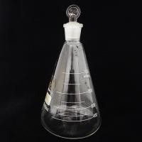 ราคา ขวดรูปชมพู่ มีจุกปิดแก้ว 1000 มิลลิลิตร Erlenmeyer Flask with Glass Stopper 1000 ml (7022115342)