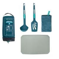 ราคา ชุดเครื่องครัว สำหรับการตั้งแคมป์ QUECHUA Kitchen Set MH500 Spatula Ladle Tea Towel Chopping Board For Hiking Camp (11662600302)