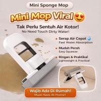 ราคา ไม้ถูพื้นขนาดเล็ก Span Fast Absorption Easy Noise ไม่มี Touch Dirty Water น้ําหนักเบา Practical Mini Sponge Mop Fast Absorption Easy Squeeze (55058382963)