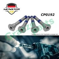 ราคา (4 ชิ้น) Münster Front Disc Brake Caliper Guide Pin Bolt Silicon Silicone Sleeve Nissan Murano (25733113409)