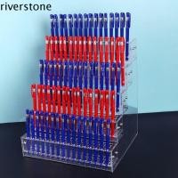 ราคา ที่ใส่ปากกาเครื่องหมาย แม่น้ํา, ชั้นวางแสดงเครื่องเขียนอะคริลิค 1/2/3/4 ชั้น, ใช้อเนกประสงค์โปร่งใสประหยัดพื้นที่ทนทานที่ใส่แปรงแต่งหน้าร้านเค (44707022825)