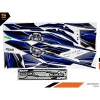 ราคา สติ๊กเกอร์ suzuki shogun 125 แต่ง โชกัน 125 ปี 2009 สีนํ้าเงิน ดํา (เคลือบเงา) (4132362361)