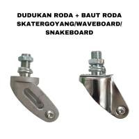ราคา ล้อ MOUNT + SKATERGOYANG/WAVEBOARD/SNAKEBOARD WHEEL BOLTS (27752574525)