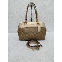 ราคา COACH แท้ F39521 MINI BROOKE CARRYALL IN SIGNATURE CANVAS KHAKI/ROSE GOLD/LIGHT GOLD (22720942536)