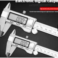 ราคา คาลิปเปอร์ดิจิตอล เวอร์เนียร์ ดิจิตอล 6 นิ้ว Digital Vernier caliper(0-150mm) เวอร์เนียร์ ดิจิตอล ตัวเครื่องสแตนเ (11514653590)