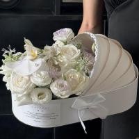 ราคา Yili Elegant กระดาษแบบใช้ซ้ําได้การจัดดอกไม้ตะกร้าอาบน้ําเด็กปัจจุบันกล่องห่อ Weeding Celebration ตกแต่ง (53306509198)