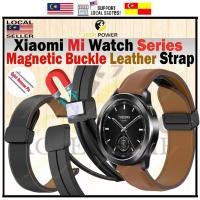 ราคา สายนาฬิกา Xiaomi Watch S4/ Color /S3 /Watch 2 /Pro /Color Sports /S1/Active,22mm Premium Leather Magnetic Buckle Strap (40829800299)