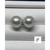 ราคา Semi-round South sea stud earring สวยค่ะ (18976006239)
