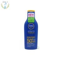 ราคา Nivea Sun Protect & Moisture 125 ml. นีเวีย ซัน โพรเท็คแอนด์มอยซ์เจอร์ เอสพีเอฟ50+ NIVEA โลชั่นกันแดดสูตรกันน้ำ (5210663784)