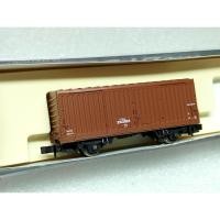 ราคา โมเดลรถไฟ N scale KATO โมเดลรถไฟสินค้า โมเดลตู้สินค้า ตู้ปิด สีน้ำตาล ยุคโบราณ * มือสอง * ราคา (40260796792)