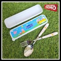ราคา SPOONS & FORKS พร้อม HELLO KITTY - MINION - RILAKKUMA - COW - DORAEMON CHARACTERS (26915251520)