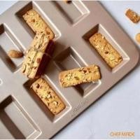 ราคา แม่พิมพ์เค้ก Financier ทรงสี่เหลี่ยม Chefmade - WK9324 (24737504359)