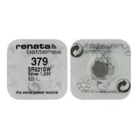 ราคา ถ่านRenata 379/SR521SW 1.55V ผลิตในswiss 1ก้อน (25871405000)