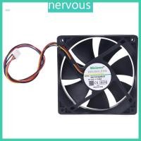 ราคา NERV 6500RPM พัดลมระบายความร้อน 12 ซม.4Pin สําหรับ AntMiner D3 L3 + S9 T9 S15 T15 S17 T17 Misieren SHLF12GHE-07 Miner Mining PC (50850269445)