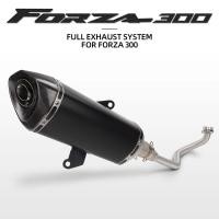 ราคา For Forza300 Forza 300 Forza 250 Forza250 2018-2020 Slip on Full Motorcycle Exhaust Muffler system (55051819917)