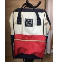 ราคา Anello กระเป๋าเป้มือสองแท้ 100% สีขาวแดงน้ำเงินแบบ original (1872511322)