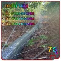 ราคา เทปน้ำพุ่ง สายส่ง การพุ่งกระจายน้ำสม่ำเสมอ 7รู 1นิ้ว 2นิ้ว 3นิ้ว น้ำพุ่ง สายส่ง สายน้ำพุ่ง สายยาง สายยางรดน้ำ (47955570708)