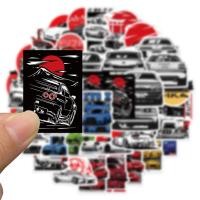 ราคา พร้อมส่งป้ายร้าน ญี่ปุ่น คำขวัญ โฆษณา การ์ตูน JDM DIY EVO NSX RX7 AE86 50แผ่น LOGO sticker HONDA (22403364260)