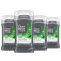 ราคา Dove Men + Care Deodorant Stick สําหรับผู้ชาย 4 นับอลูมิเนียมสดพิเศษฟรี 72 ชั่วโมงระงับกลิ่นกายบุรุษพร้อม 1/4 ครีมให้ความชุ่มชื้น 3 ออนซ์ (53207568544)