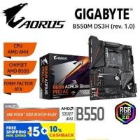 ราคา เมนบอร์ดเกมมิ่ง GIGABYTE AMD B550 AORUS | ซ็อกเก็ต Ryzen AM4 | B550 AORUS PRO AC (42077985104)