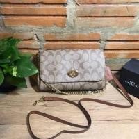 ราคา COACH F34615 MINI RUBY CROSSBODY IN SIGNATURE CANVAS (2338172606)