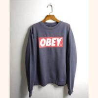 ราคา เสื้อแขนยาว มือสอง สายสเก็ต งานแบรนด์ OBEY อก 44 ยาว 27 (25086416883)