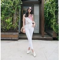 ราคา New!! Sis story white Billy jeans 325 ยีนส์ขาว แท้% (11625955124)