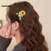 ราคา กิ๊บริบบิ้นนุ่ม ดอกทานตะวัน สไตล์เรียบหรู เพื่อตกแต่งผม สำหรับผู้หญิงและเด็ก (50157818044)