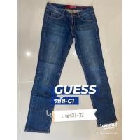 ราคา กางเกงยีนส์ GUESS แบรนด์แท้(มือสอง) (21727234697)