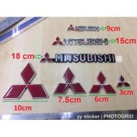 ราคา MITSUBISHI LANCER EVO MIVEC EMBLEM โลโก้ PROTON WIRA, LANCER, INSPIRA (16795051764)