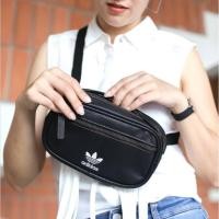 ราคา ADIDAS PU Square Waist Bag กระเป๋าคาดอก คาดเอว อดิดาส หนัง ปักโลโก้เงิน (14557373816)