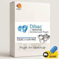 ราคา Dibac สร้างแบบจำลอง 3 มิติ Plugin for Sketchup 2021-2023 ⭐จัดส่งshopee express เท่านั้น (28653011701)