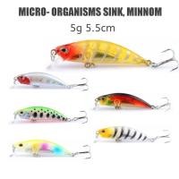 ราคา เหยื่อปลั๊กul ยาว5.5cmหนัก5g เหยื่อปลั๊กเล็กเหยื่อตกปลากระสูบ เหยื่อตกปลา เหยื่อปลั๊กมินนาว เหยื่อปลอม ร้าน porpraew R63 (25112209264)