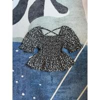 ราคา เสื้อแต่งสายไขว้ลายดอก (26423383956)