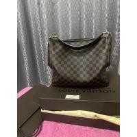 ราคา Louis Vuitton Damier Ebene Canvas Portobello PM Bag (20900029898)