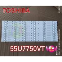 ราคา #โตชิบา TOSHIBA หลอดแบล็คไลท์ทีวี Backlight TV Toshiba รุ่น 55U7750VT สินค้าใหม่พร้อมส่ง 6 led 12 แถว (18992833156)