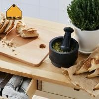ราคา ครกและสาก ikea อิเกีย หินอ่อน ดำ ÄDELSTEN แอเดลเสตียน (53754163008)