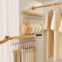 ราคา ✨ที่เก็บตู้เสื้อผ้า Handy Tool ตะขอแขวนเสื้อผ้าแบบดึงออกในครัวเรือน การเจาะ-ฟรี ตู้กับข้าวสูง ตู้เสื้อผ้าหลังประตู ไม้แขวนเสื้อคงที่ (45058060839)