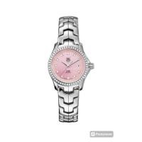 ราคา Like new TAG Heuer Link Pink Mother of Pearl Women‘s Watch - WJF131E.BA0572 Qz (25883179794)