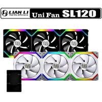 ราคา พัดลมเคส LIAN LI UNI SL120 RGB LED 120mm Case Fan (Black,White) (3169710530)