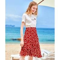 ราคา (ไซต์เล็ก) ชุดเซทเสื้อยืด กระโปรงไล่ระดับ หน้าสั้นหลังยาว ผ้าชีฟอง เสื้อผ้าคอตตอน เนื้อนิ่ม คอกลม แขนสั้น พอดีตัว (7420016630)