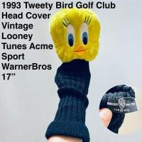 ราคา ที่สวมหัวไม้กอล์ฟ นก ทวิตตี้ งานสวย 1993 Tweety Bird Golf Club Head Cover Vintage Looney Tunes Acme Sport WarnerBros 17” (26685176335)