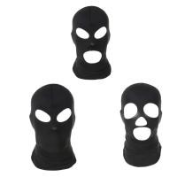ราคา 2\3\4Hole Outdoors Face Mask Balaclava สไตล์หมวกสําหรับผู้ชายผู้หญิงหมวกผ้าไหมน้ําแข็ง Full Face Cover (46107595853)