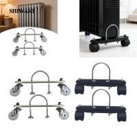 ราคา [พร้อมสต็อก] 2ชิ้นเครื่องทําความร้อนล้อเลื่อนหนักเหล็กคาร์บอนเครื่องทําความร้อนไฟฟ้ากรอบฐาน (57356878043)