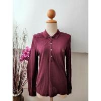 ราคา เสื้อโปโล Ralph Lauren ผู้หญิง สีแดงเลือดหมู ม้าหลากสี (27632115696)
