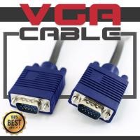 ราคา สายต่อจอ VGA Monitor สายต่อจอคอมพิวเตอร์ VGA MaleTo Male 15pin สายเส้นใหญ่ สายหนา งานดี 3+4 RGB 1.8M/3M/5M/10M (6007120276)