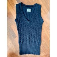 ราคา เสื้อแขนกุดไหมพรมคอวี H&M ของแท้ มือสอง (43308821747)