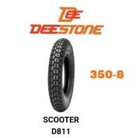 ราคา DEESTONEยางนอกมอเตอร์ไซค์ SCOOTER 350-8 ขอบ8 (6834792513)