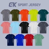 ราคา Dryfit Training เสื้อยืดกีฬาสําหรับผู้ชายและผู้หญิง CK Sport Gym Running Fitness Cycling Futsal Football Badminton Running Tennis Pingpong Volleyball ยิมนาสติกจ๊อกกิ้ง (41164745782)